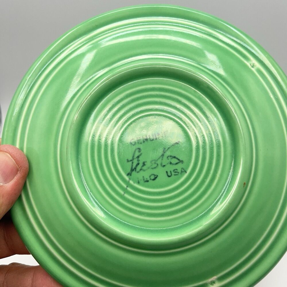 Vintage Mixed Fiesta Bread & Butter Plates 6.25” Colors Lot (8) Genuine HLC USA - Picture 10 of 16